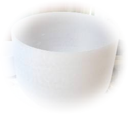 8 inch quartz crystal singing bowl